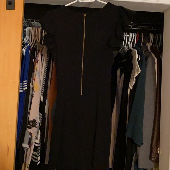Black Mini Evening Dress - Picture 3 of 5